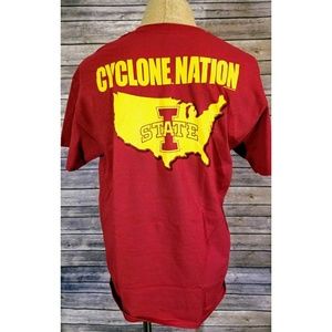 NCAA Iowa State Cyclone Nation Logo Collegiate Tee